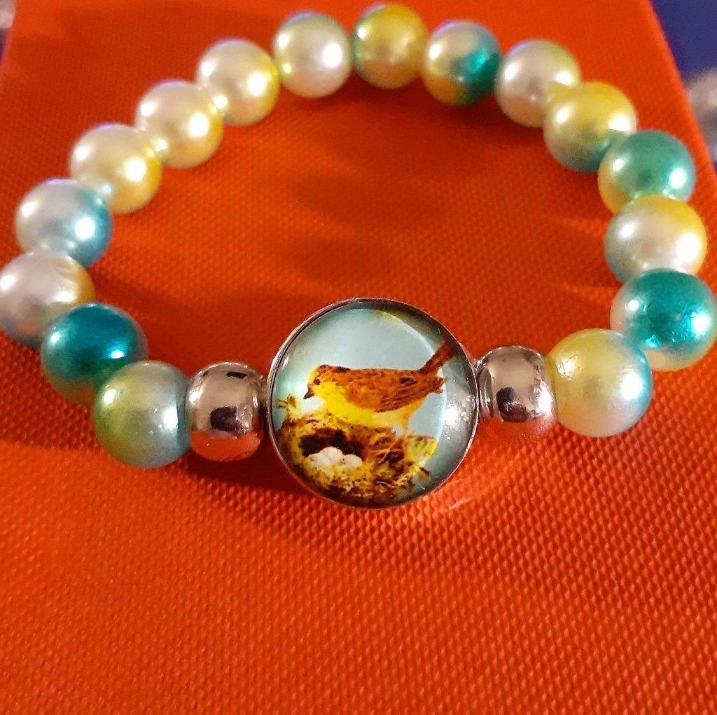 Snap Buttonbird Bracelet